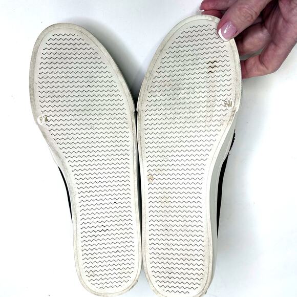 INC International Concepts Sammee2 Black Rhinestone Shiny Bling Slip On Sneakers - Picture 9 of 9